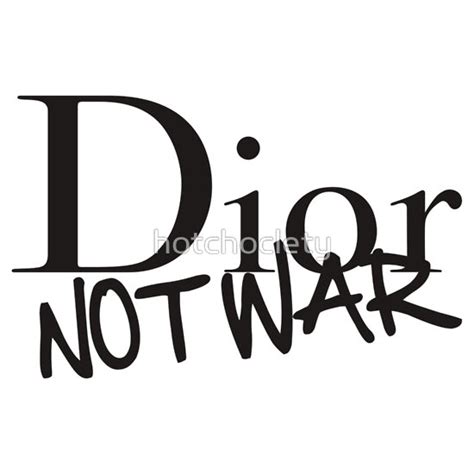 dior not war meaning|what did dior look like.